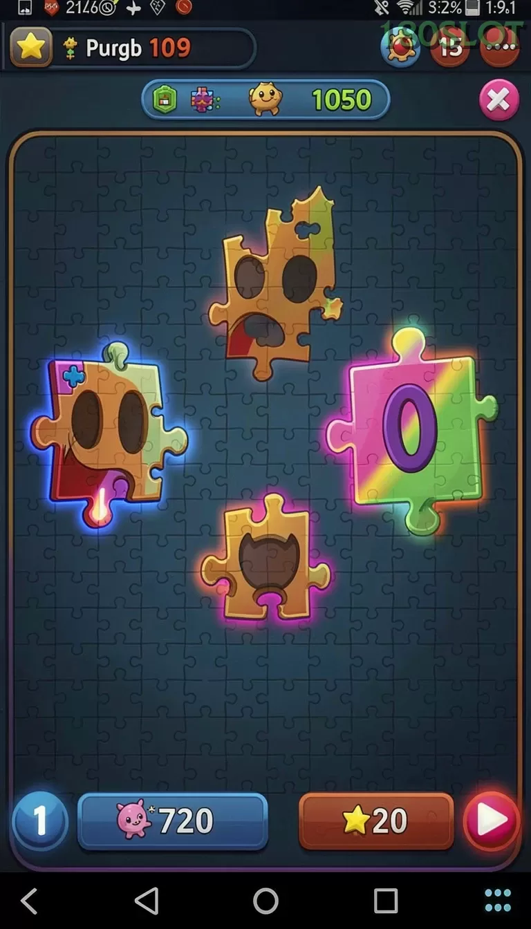 Cuplikan layar menu unduhan 180slot untuk perangkat Android